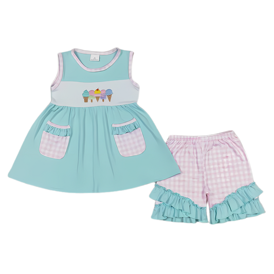 Ice Cream Cone Girl Set